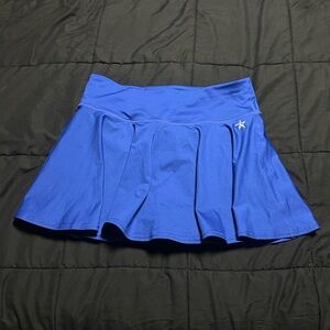 Rebel athletic royal blue flouncy skirt